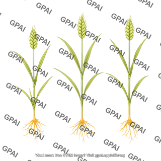 Wheat seedling 3