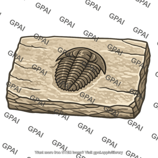 Trilobite fossil