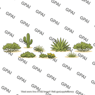 Desert vegetation