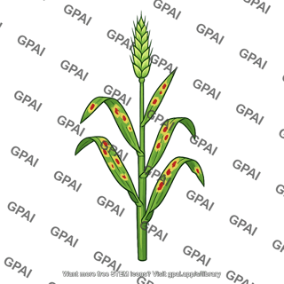 Crop strain susceptible