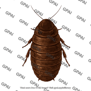 Giant burrowing cockroach