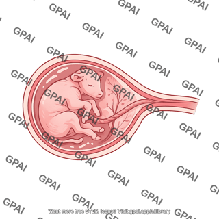 Cow in utero fetus