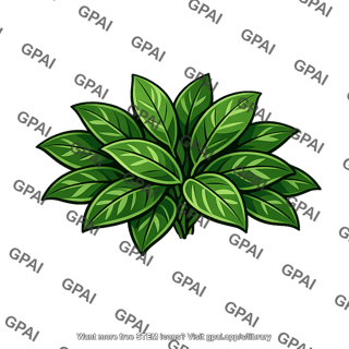 Evergreen broadleaf foliage