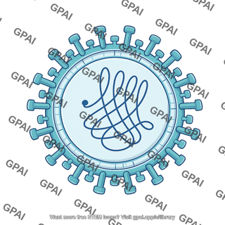Alphavirus viron