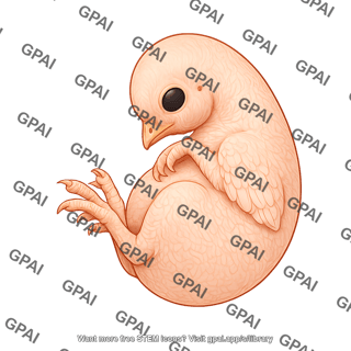 Chicken embryo full term