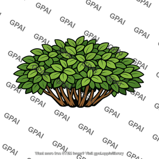 Plant growth form shrub