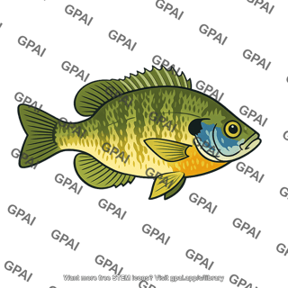 Bluegill sunfish