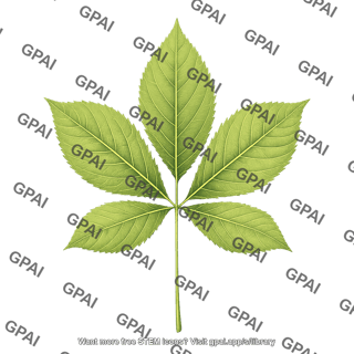 Leaf palmate 1