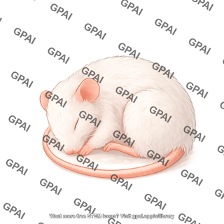 Mouse sleeping