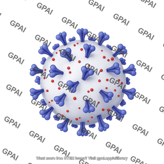 Coronavirus covid 19 3d