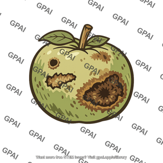 Fruit insect damaged