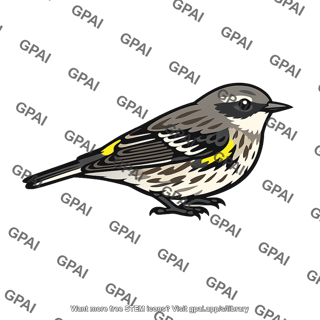Yellow rumped warbler