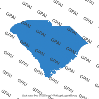 South carolina map