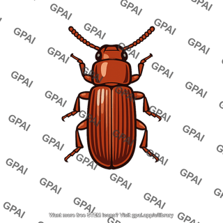 Flour beetle tribolium