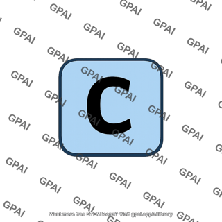 Carbon symbol tile