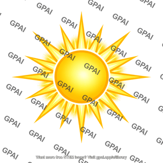 Sunlight intense