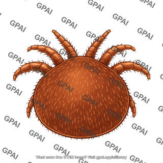 Varroa destructor female