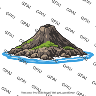 Volcanic island