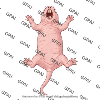 Naked mole rat supine 01