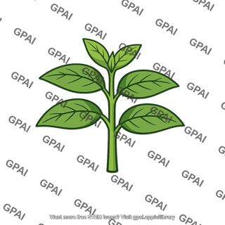 Green plant seedling