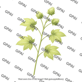 Cotton plant squaring