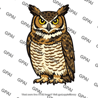 Horned owl