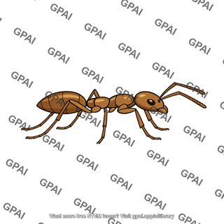 Brown ant