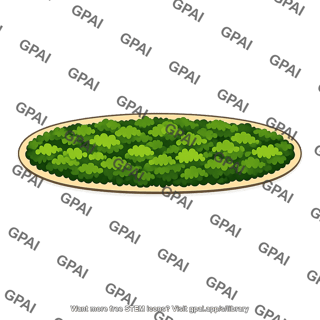 Forest fragment elliptical