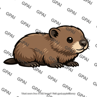 Groundhog baby