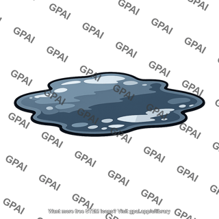 Liquid puddle