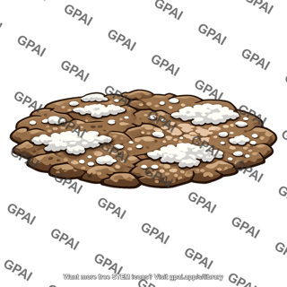 Salinized soil