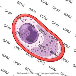 P malariae 5 female gametocyte