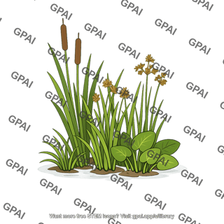 Wetland plant community