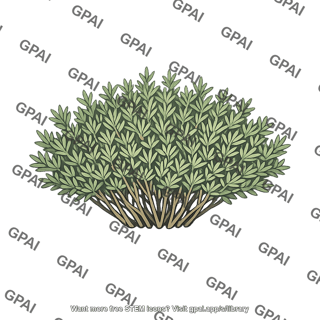 Adenostema shrub