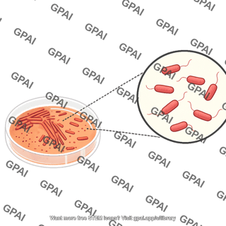 Petri dish bacteria with call out