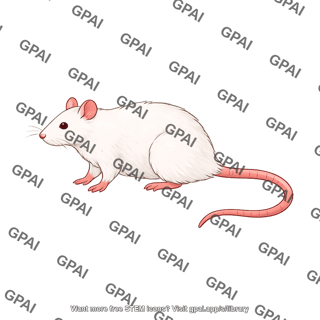Rat lateral curved tail