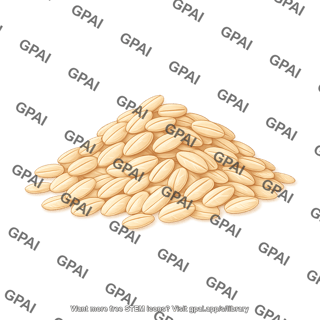 Oat pile
