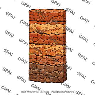 Fossilized soil