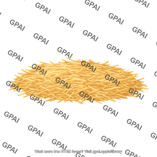 Straw bedding