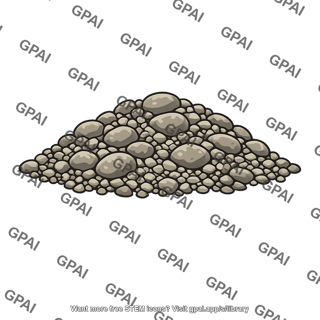 Ballast pile