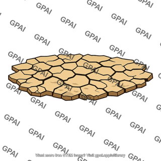 Cracked earth
