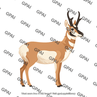 Antilocapra americana pronghorn