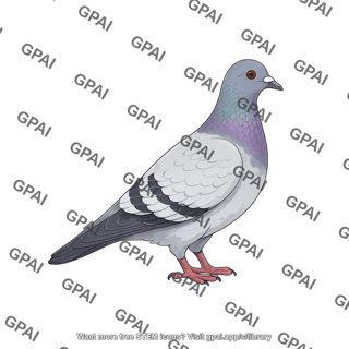 Rock pigeon columba livia