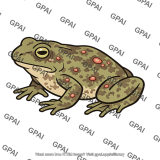 Amphibian infected