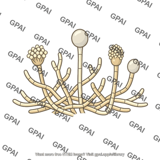 Fungal pathogen hyphal mold