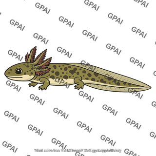 Tiger salamander larva