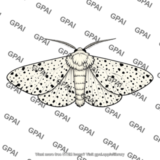 Peppered moth pale