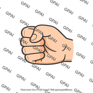 Clenched fist icon