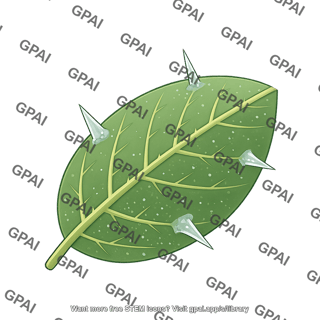 Leaf silica spines 2