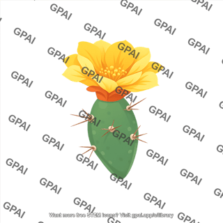 Tiger pear flower